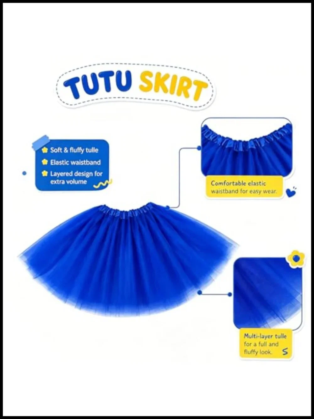 Women Halloween Costume 6-Piece Set Beanie Goggles Tutu Skirt Adult Cosplay